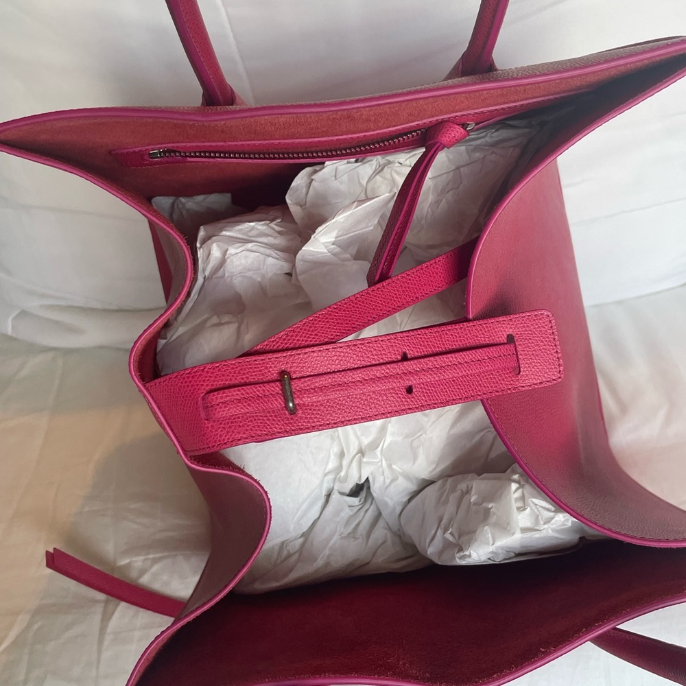 Celine Medium Luggage Phantom Bag in Fuchsia - Picture 5 of 7